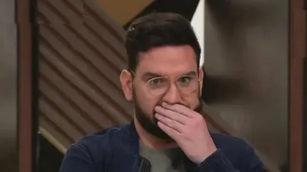 Un participante vio algo raro en el cuello de Damián Betular y no dudó en decirlo al aire.