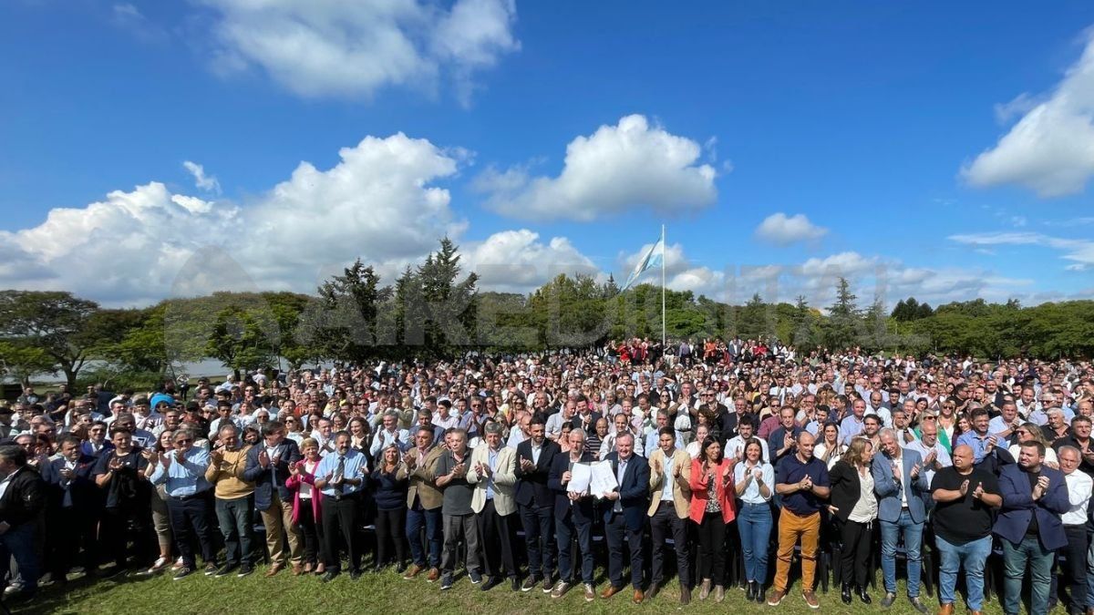 Cientos de dirigentes de la UCR