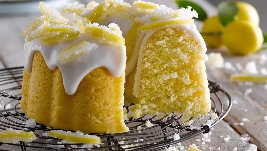 Recetas navideñas: budín de limón.