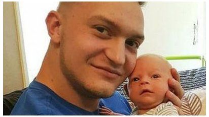 El desgarrador relato de un papá al que se le murió su bebé en brazos
