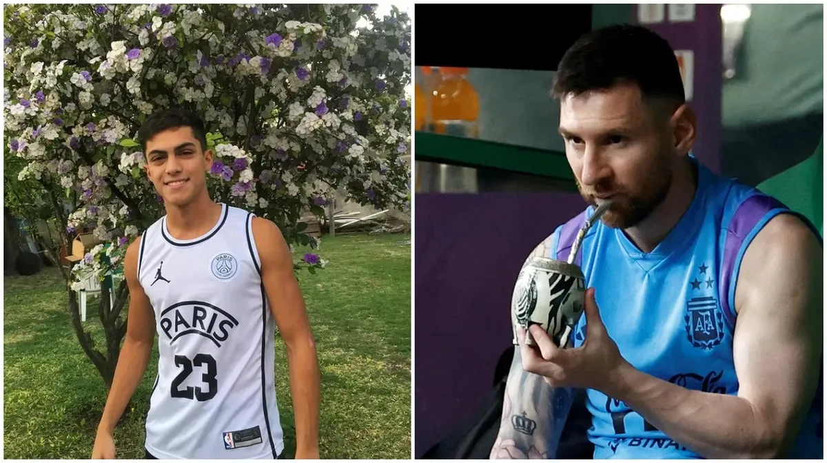 Juan Pablo Román, conocido como el cadete que llevó churros a la familia del capitán de la Selección Argentina a su casa de Funes donde estuvo hasta el día de su cumpleaños. Juan Pablo Román, conocido como el cadete que llevó churros a la familia del capitán de la Selección Argentina a su casa de Funes donde estuvo hasta el día de su cumpleaños.