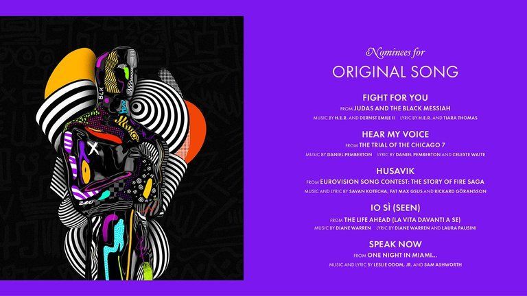 Mejor canción original.