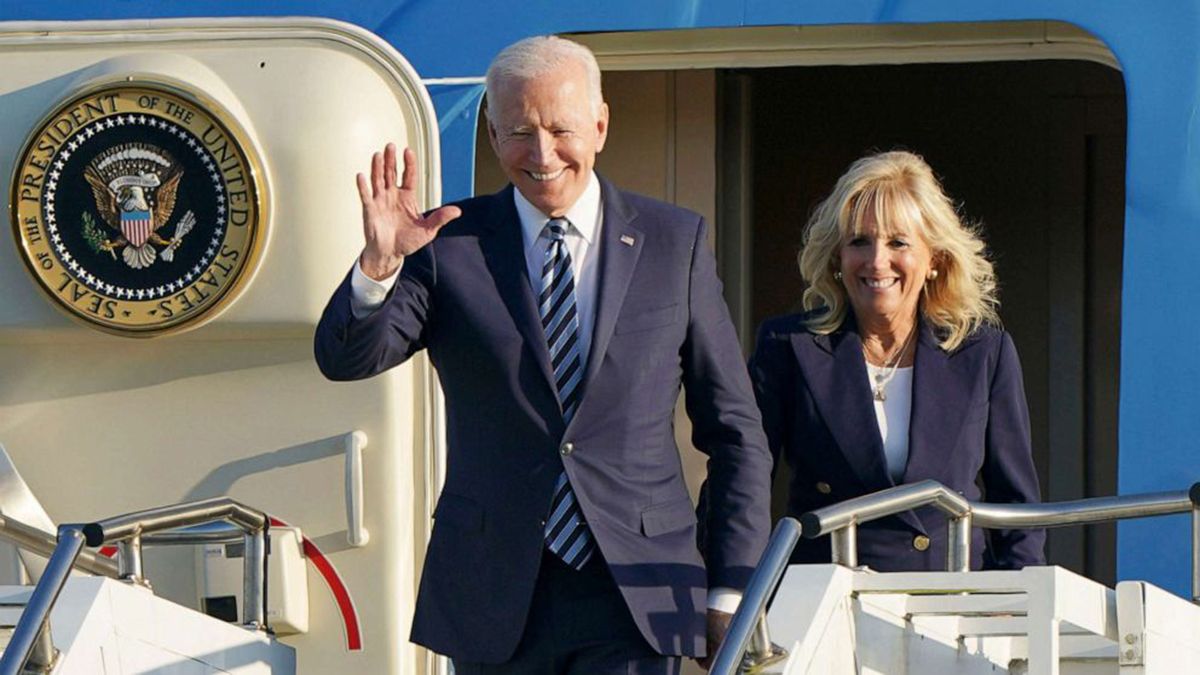 Biden comenzó su gira por Europa este jueves.&nbsp;