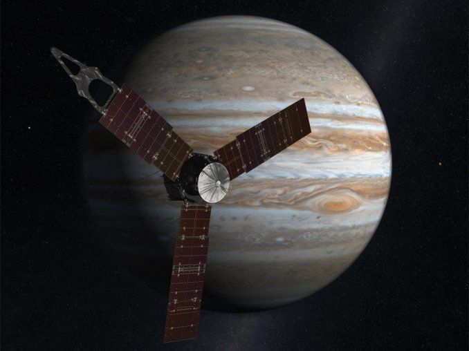 La nave Juno de la Nasa extendió su misión hasta el 2025.