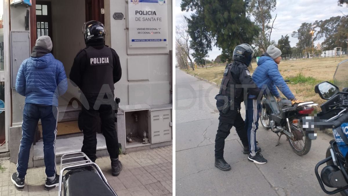 Un joven de 22 años que circulaba en moto NF 100 Wave