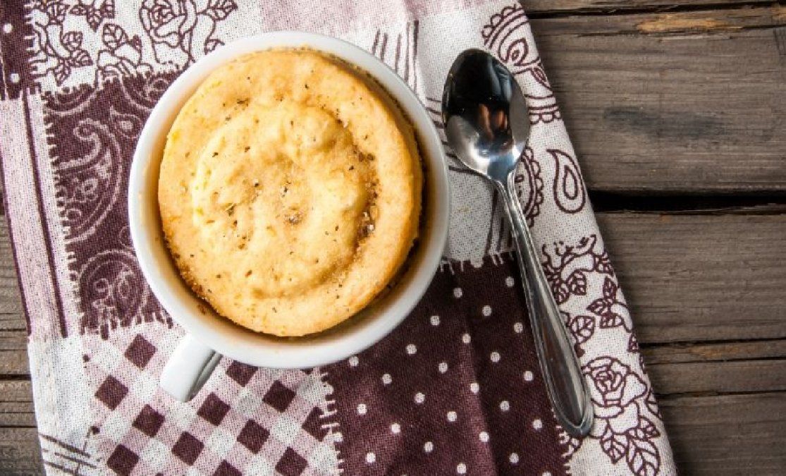 Cómo hacer un delicioso mug cake de vainilla para tu desayuno
