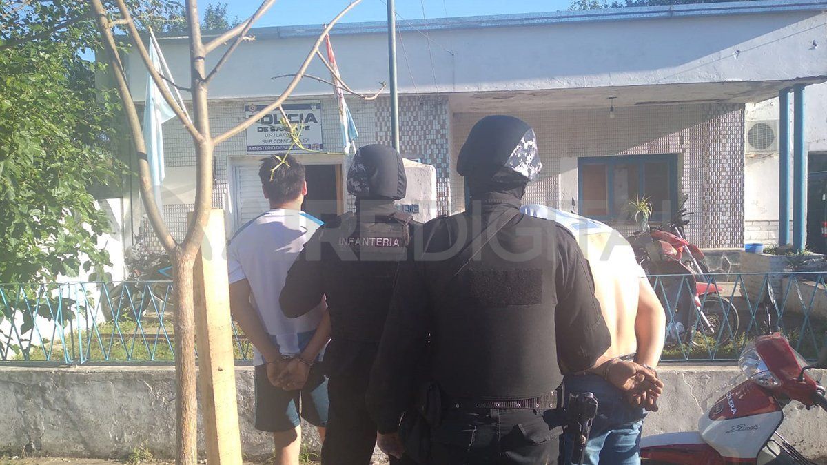 Los dos hermanos fueron detenidos por el personal de la subcomisaría 15