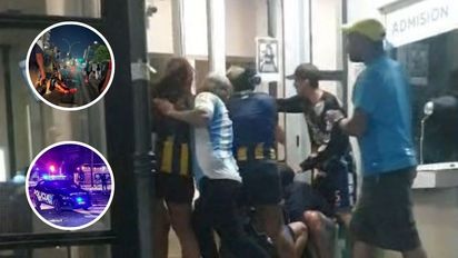 Fotos sensibles del asesinato a balazos de Andrés 