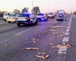 El accidente se produjo en la mañana de este lunes. El accidente se produjo en la mañana de este lunes.