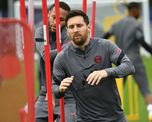 Lionel Messi entrenó con normalidad y se perfila para ser titular en el partido entre Paris Saint-Germain y Manchester City, por la Champions League.