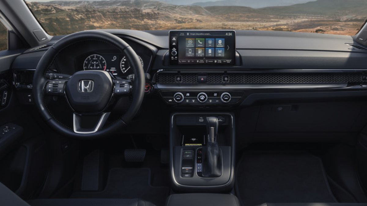 Así es el interior del nuevo Honda CR-V.  Así es el interior del nuevo Honda CR-V.