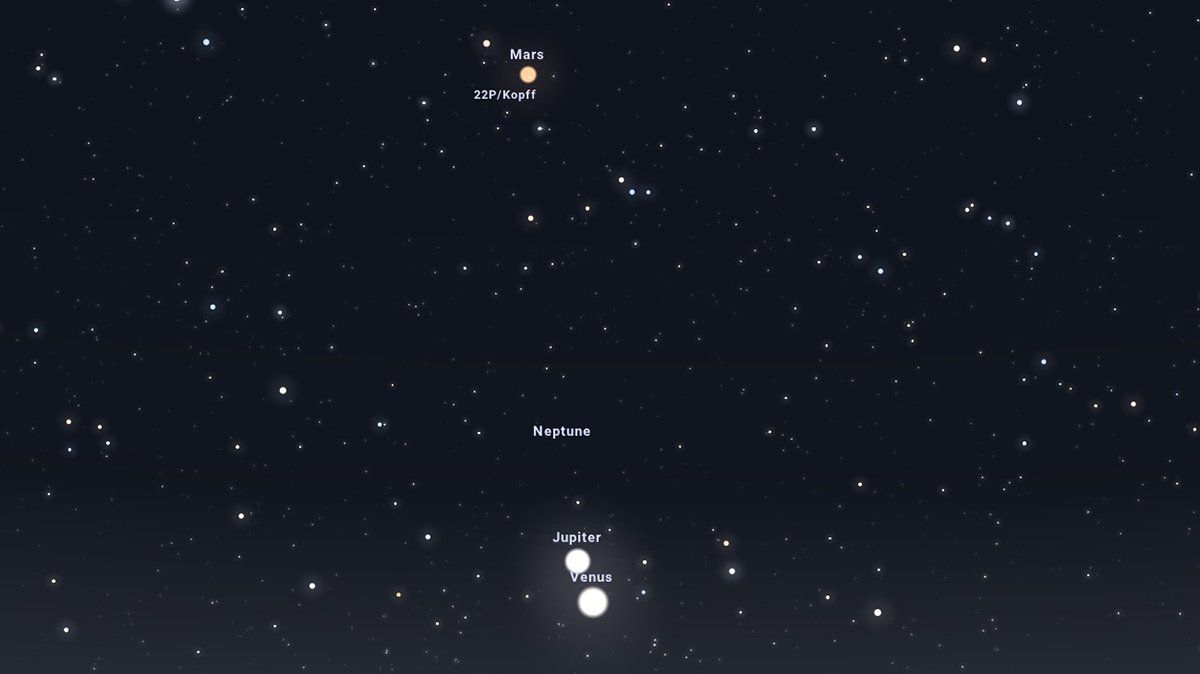 Habrá una alineación planetaria espectacular este lunes antes del amanecer en Santa Fe.