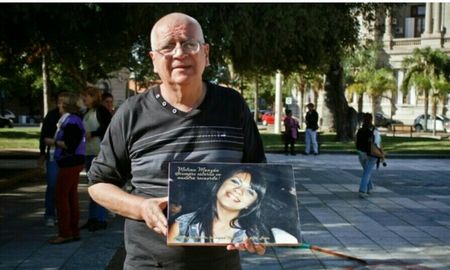 Juan Monzón pasó los últimos años de su vida reclamando justicia por su hija Melina Juan Monzón pasó los últimos años de su vida reclamando justicia por su hija Melina