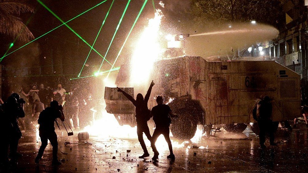 La manifestación fue la más masiva de este año en Chile.