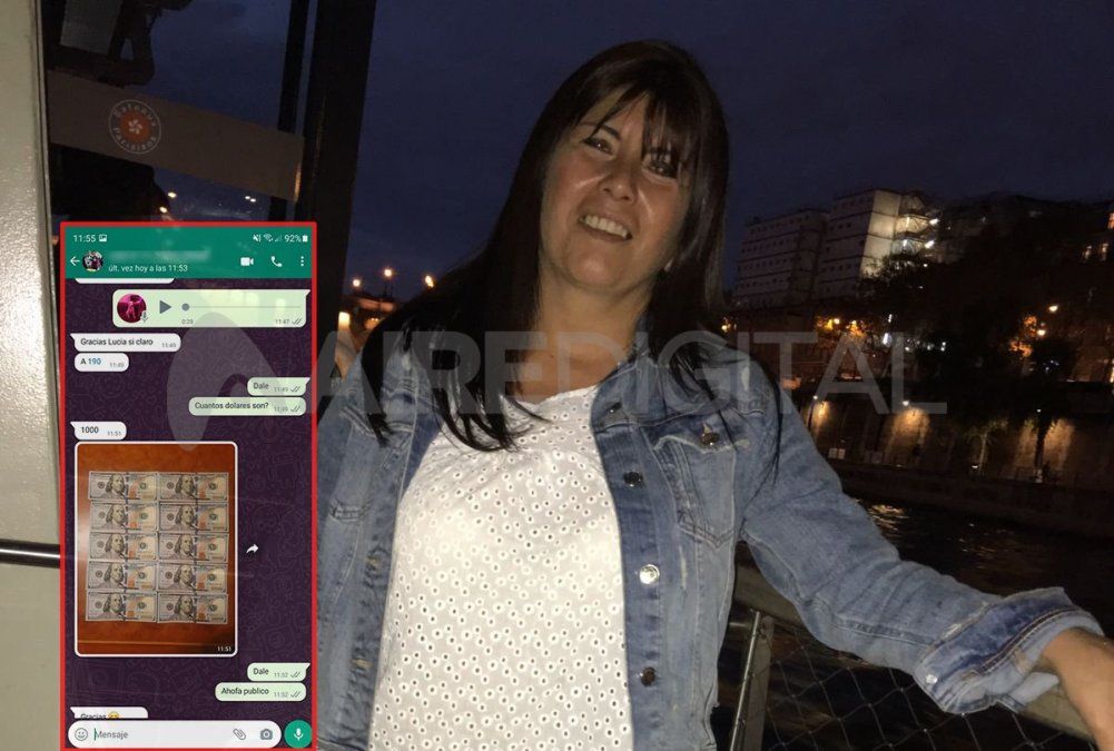 La docente santafesina comenzó a recibir avisos de la estafa el fin de semana.&nbsp;