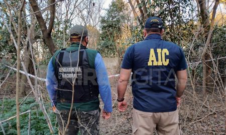 El cuerpo del gendarme fue encontrado este viernes en un camino rural de la localidad de Roldán.