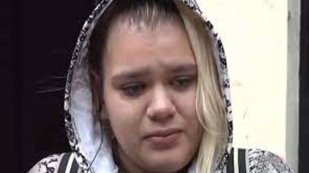 Morena Rial, prensa en Magdalena.