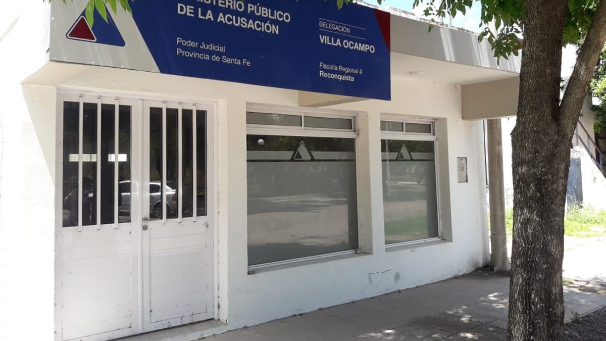 El caso se tramita en la Fiscalía de Villa Ocampo.