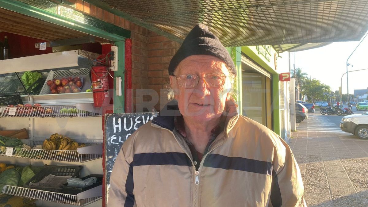 El verdulero del barrio Guadalupe se refirió al hombre detenido como su posible atacante