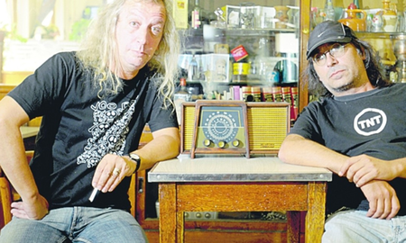 Pedro Saborido y Diego Capusotto.