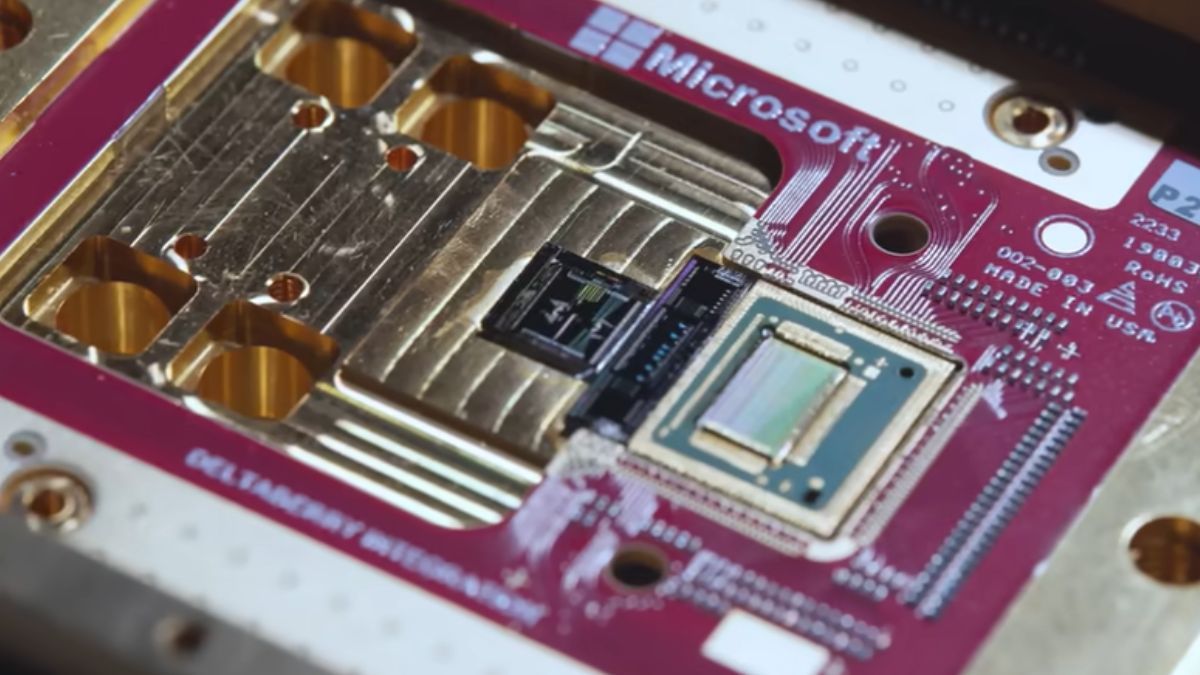 Majorana 1 superará la capacidad de todos los ordenadores actuales combinados (Imagen: YouTube/ Microsoft). Majorana 1 superará la capacidad de todos los ordenadores actuales combinados (Imagen: YouTube/ Microsoft).