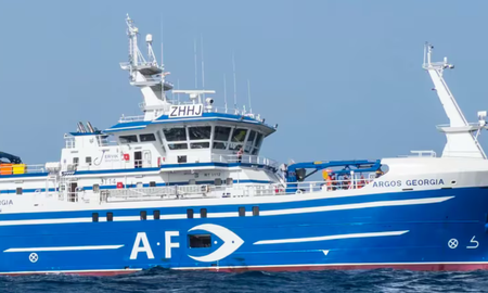 Así es el barco pesquero Argos Georgia con tripulantes de todas partes del mundo. Así es el barco pesquero Argos Georgia con tripulantes de todas partes del mundo.