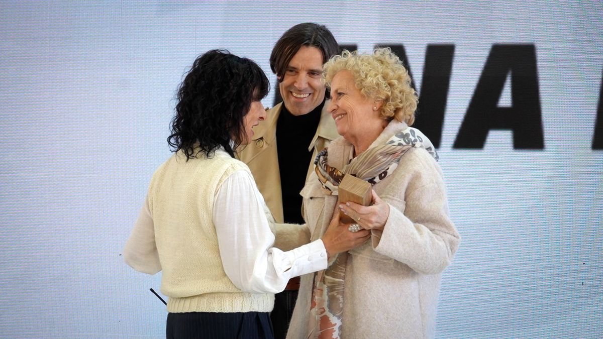 La presentación de la nueva sembradora de arroz generó momentos de pura emoción en el stand de la empresa.