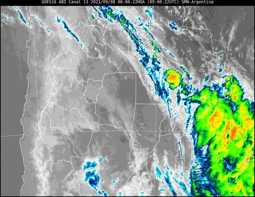Imagen satelital.