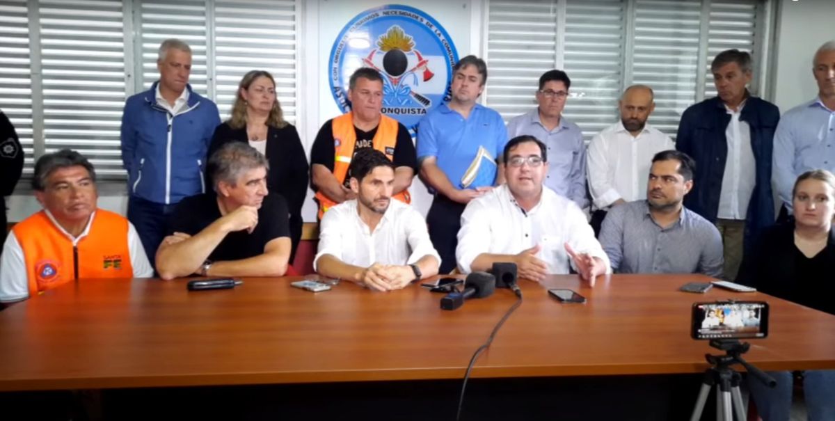 Maximiliano Pullaro encabezó el Comité de Crisis en la ciudad de Reconquista