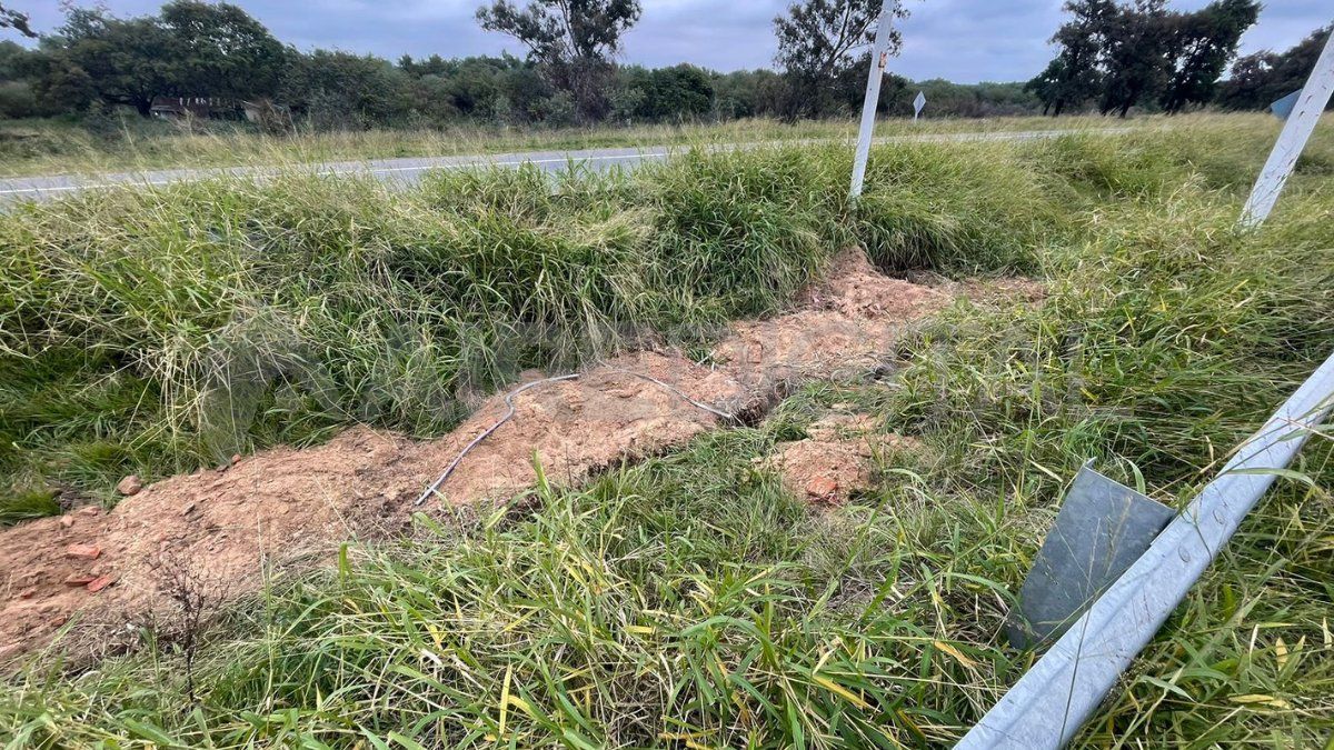 El robo de cables afecta a unos 10 postes de iluminación de la ruta 168