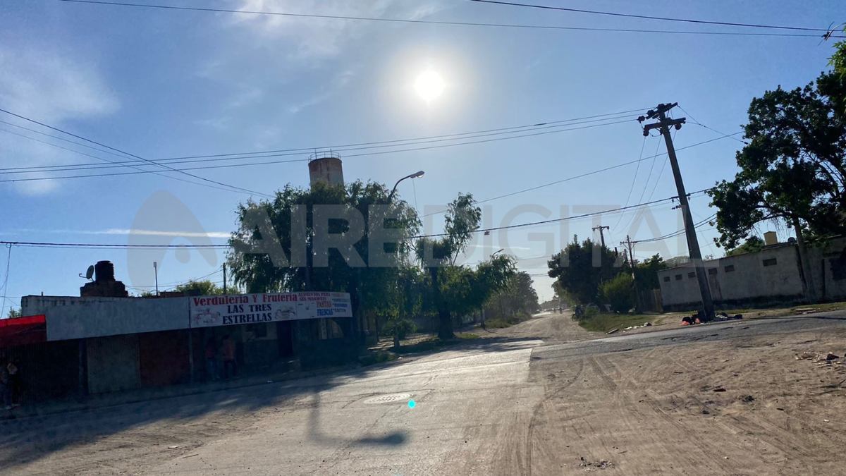 El hombre de 57 años fue baleado en la pierna izquierda.