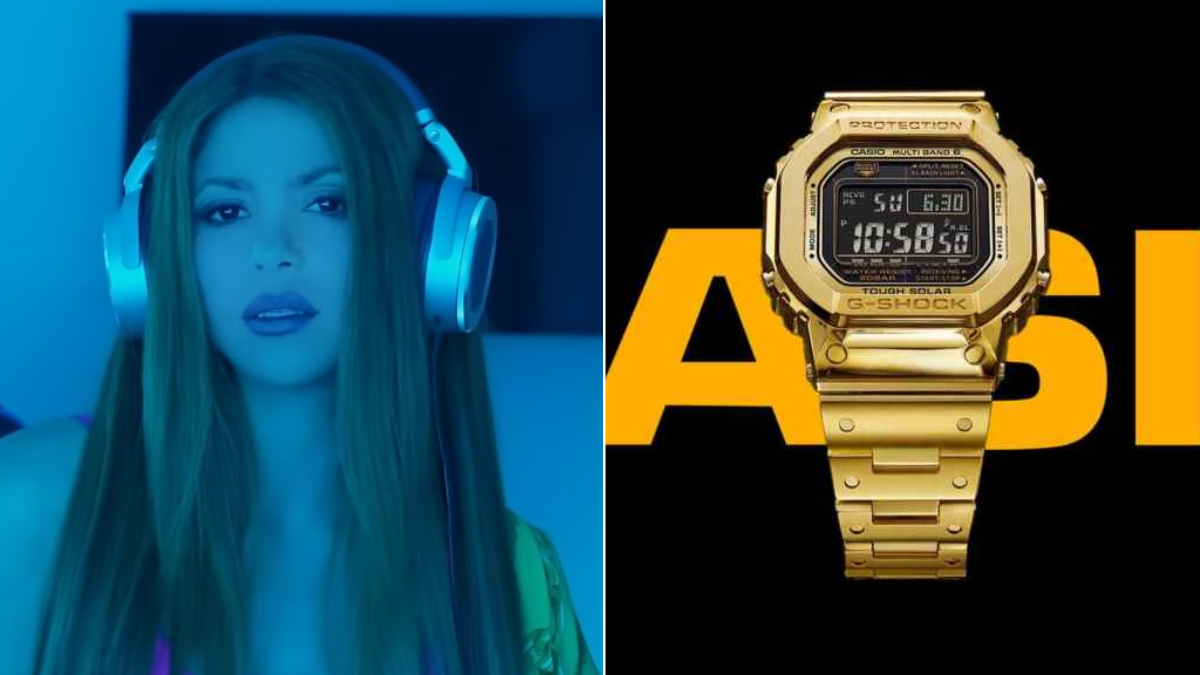 Furor por la Music Session de Bizarrap y Shakira: cuánto sale un reloj Casio