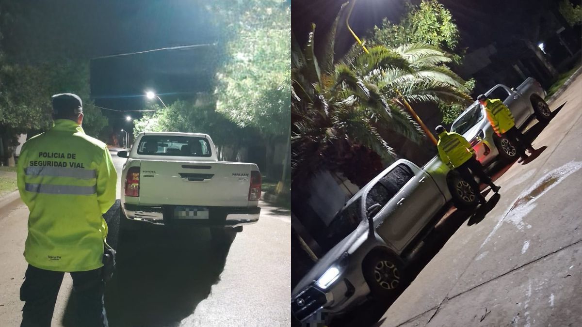 La policía busca a una tercera camioneta. La policía busca a una tercera camioneta.