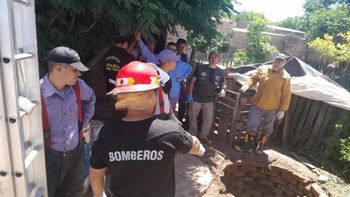 El hallazgo del cuerpo de la víctima se dio en un pozo ciego de una vivienda barrio Sur de Avia Teirai.