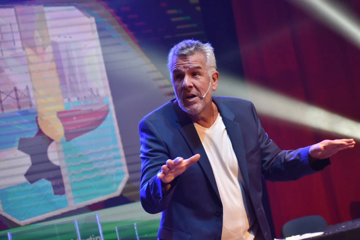 "S&uacute;per Dady, El Mago del Tiempo", la obra de Dady Brieva.