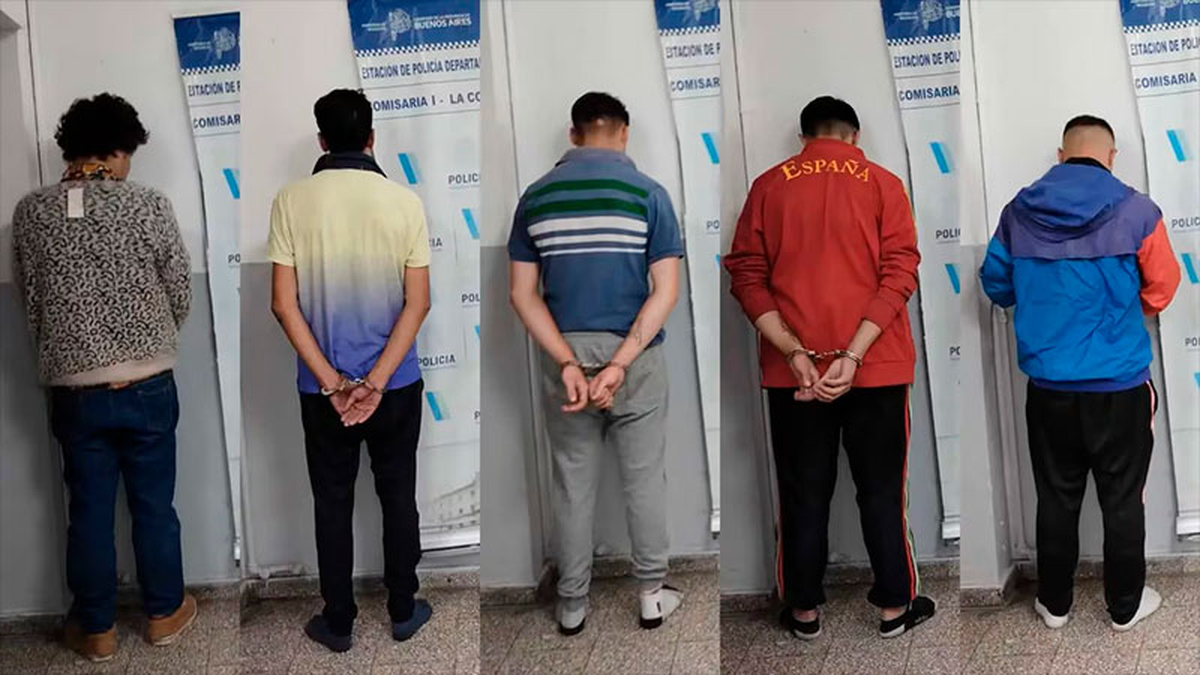 Los detenidos por asesinar a Tomás Cuello. Los detenidos por asesinar a Tomás Cuello.