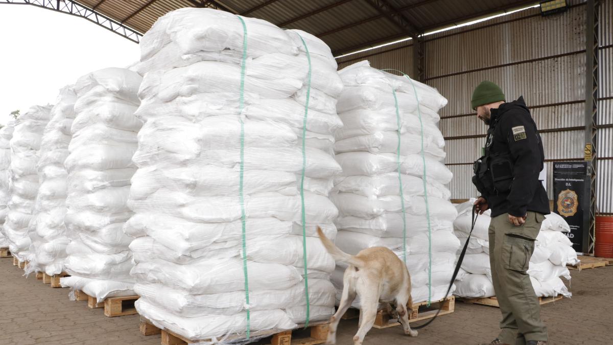 Paraguay se transformó dentro de la Hidrovía en una plataforma logística de tráfico de cocaína