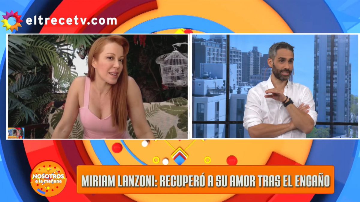El Pollo Álvarez tomó por sorpresa a Miriam Lanzoni con una pregunta desconcertante