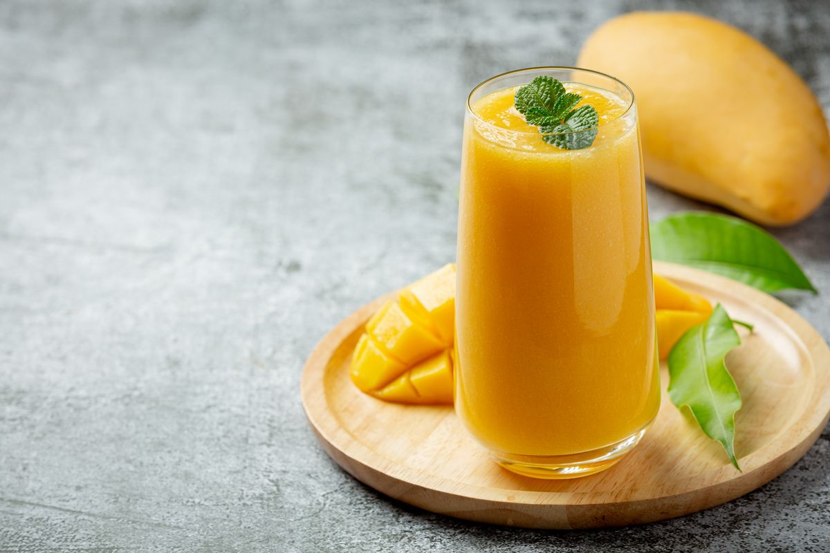 La limonada de mango tiene un sabor único. La limonada de mango tiene un sabor único.