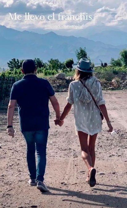 Christophe Krywonis y Dolores Barreiro compartieron varios posteos en redes sociales que sugirieron que entre ambos hay una relación amorosa.