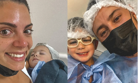 Operaron al hijo de dos años de Belu Lucius. Operaron al hijo de dos años de Belu Lucius.