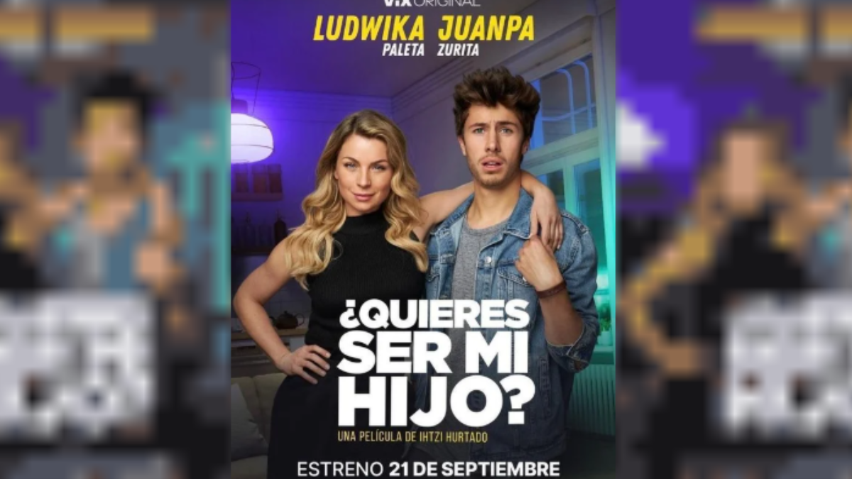 “¿Quieres ser mi hijo”, protagonizada por la actriz Ludwika Paleta y el youtuber Juanpa Zurita. “¿Quieres ser mi hijo”, protagonizada por la actriz Ludwika Paleta y el youtuber Juanpa Zurita.