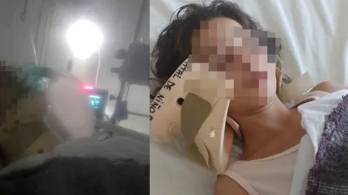 La nena fue llevada al baño por otras niñas de mayor edad