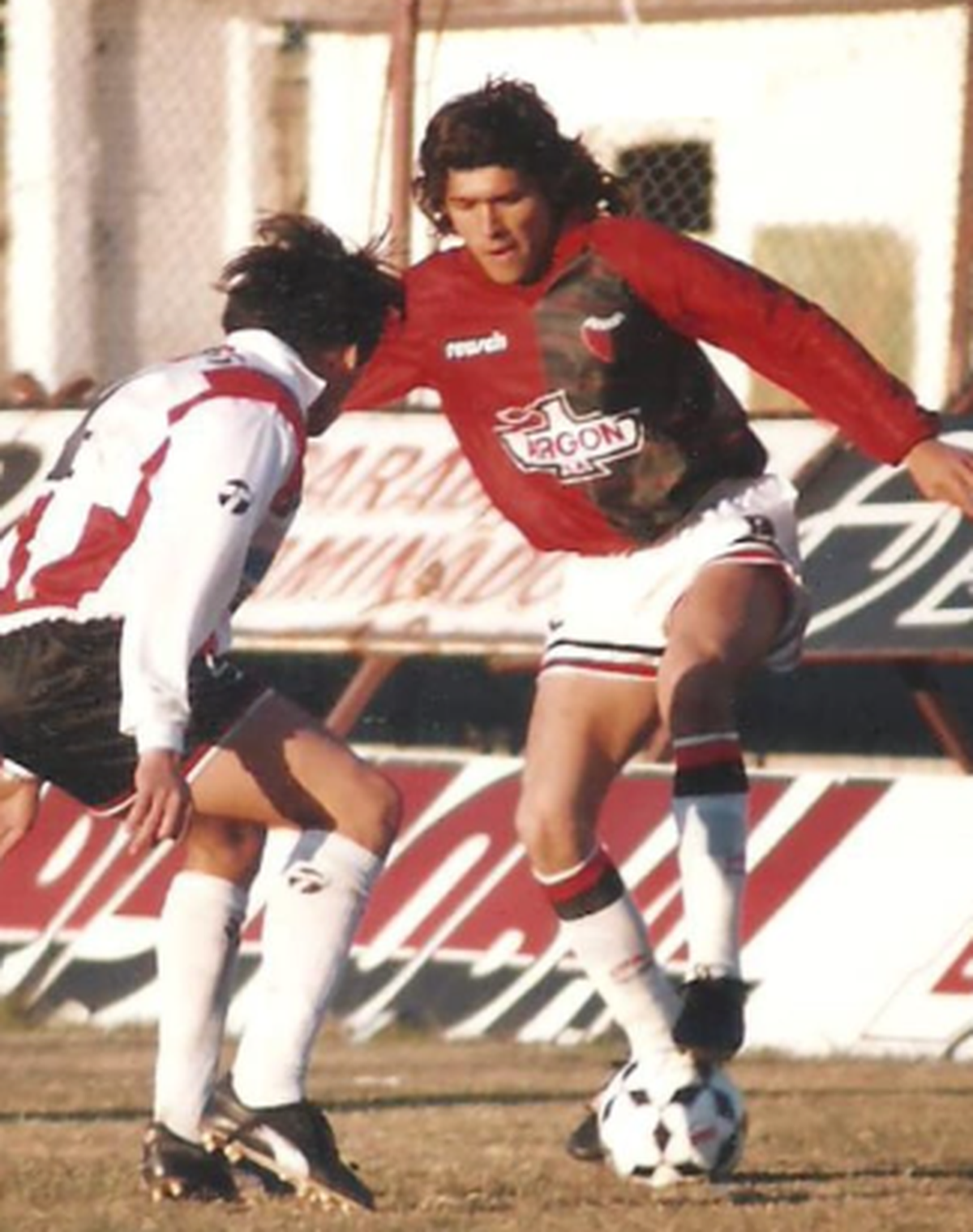 Javier Vergel jugando en Colón. Javier Vergel jugando en Colón.