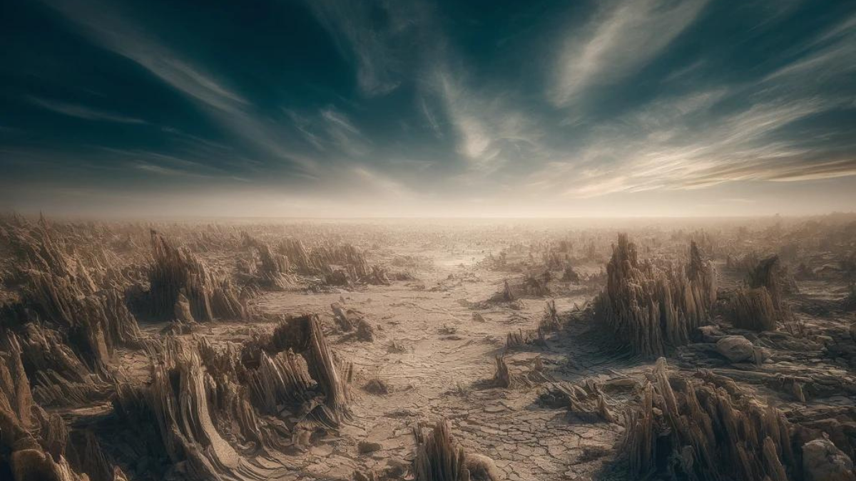 Así se verían los océanos si se acabase el agua