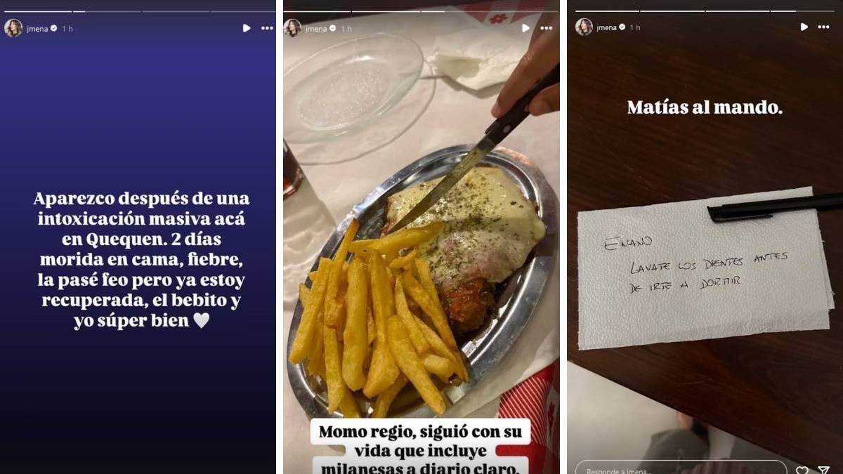 Jimena Barón le contó a sus seguidores que su salud mejoró. Jimena Barón le contó a sus seguidores que su salud mejoró.