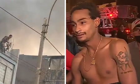 video conmovedor: un hombre en situacion de calle se jugo la vida para salvar a 25 perros video conmovedor: un hombre en situacion de calle se jugo la vida para salvar a 25 perros