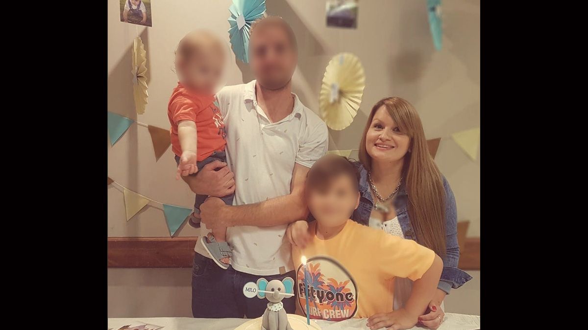 Aluminé Sbodio deberá permanecer un mes en Buenos Aires luego de la operación. Estará acompañada de su familia: su esposo y sus dos hijos.