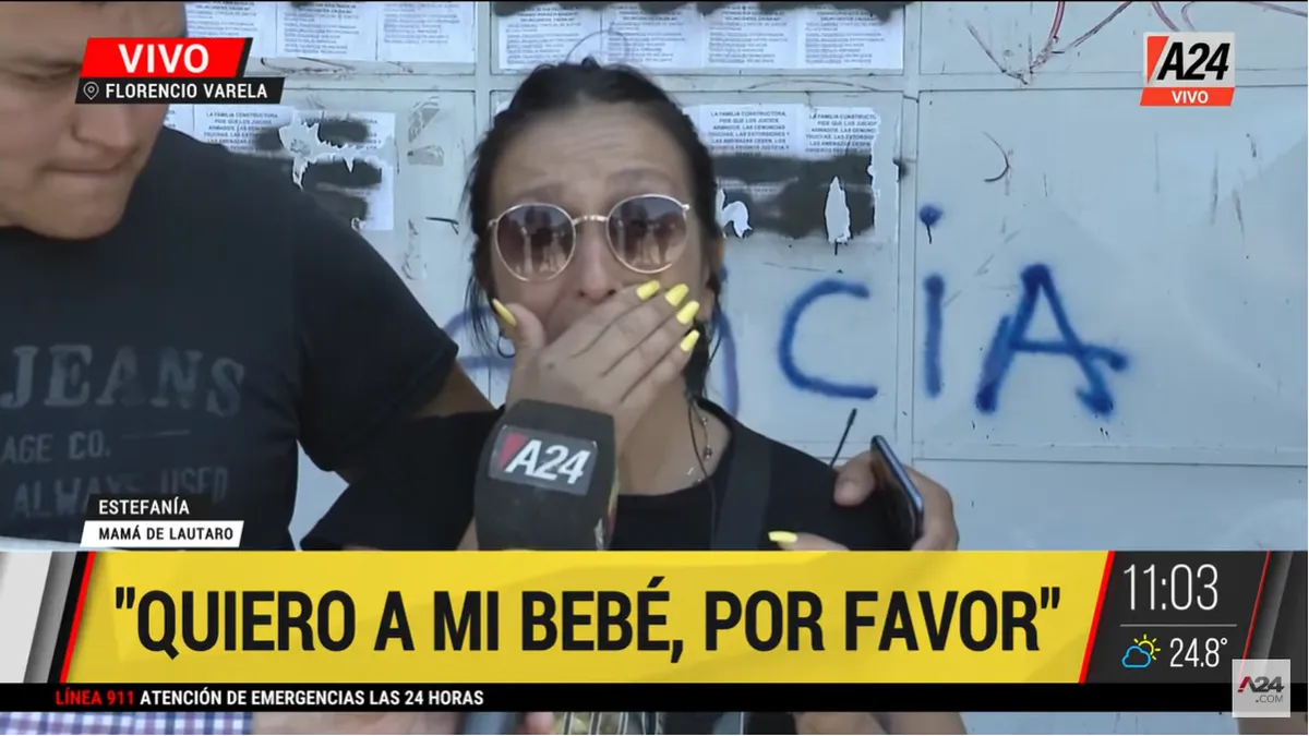 El desgarrador pedido de la mamá de Lautaro