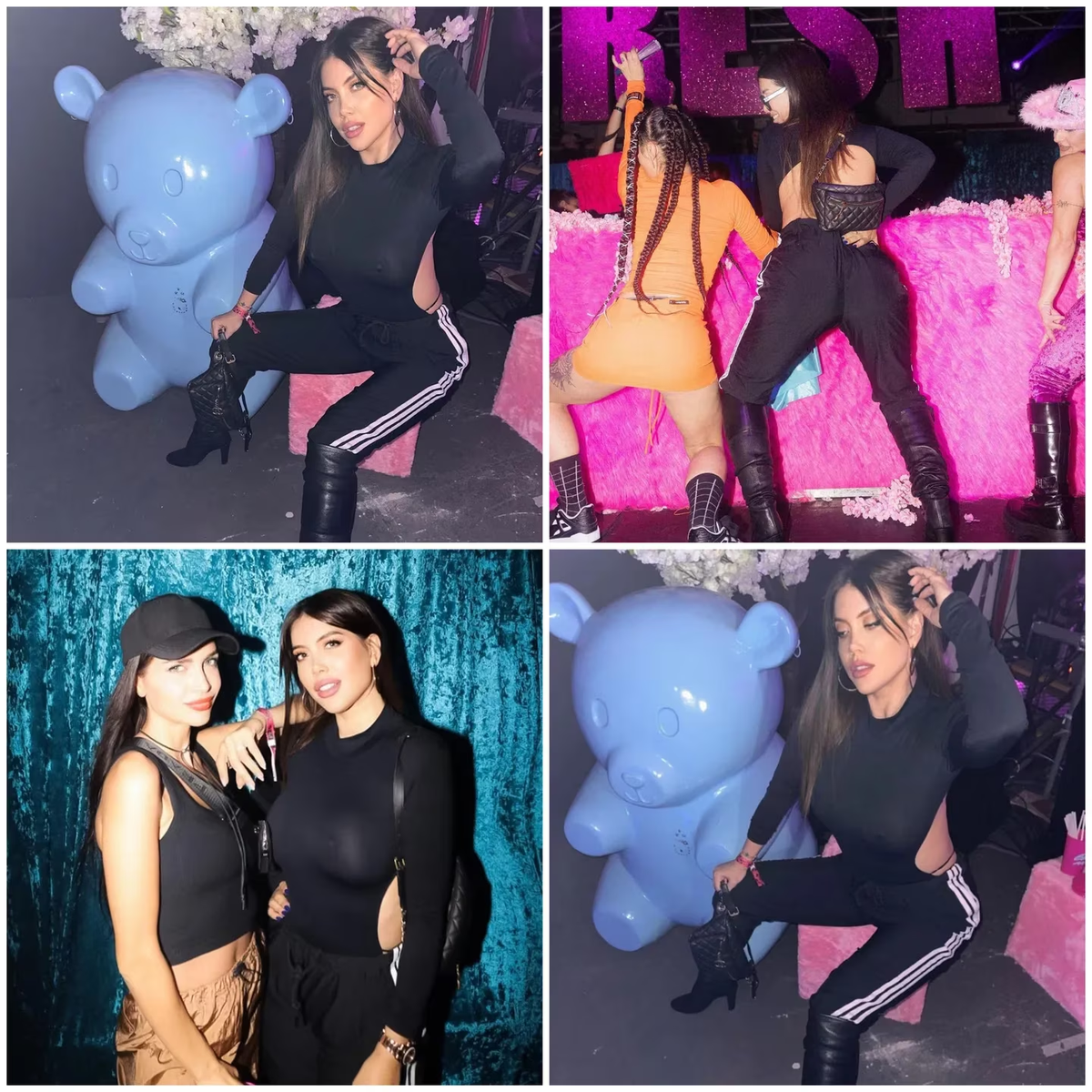 Wanda Nara publicó una serie de fotos en sus redes sociales.